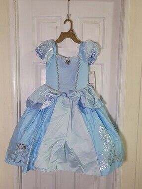 Disguise Disney Cindirella Princess Prestige Costume Dress Size 4-6x